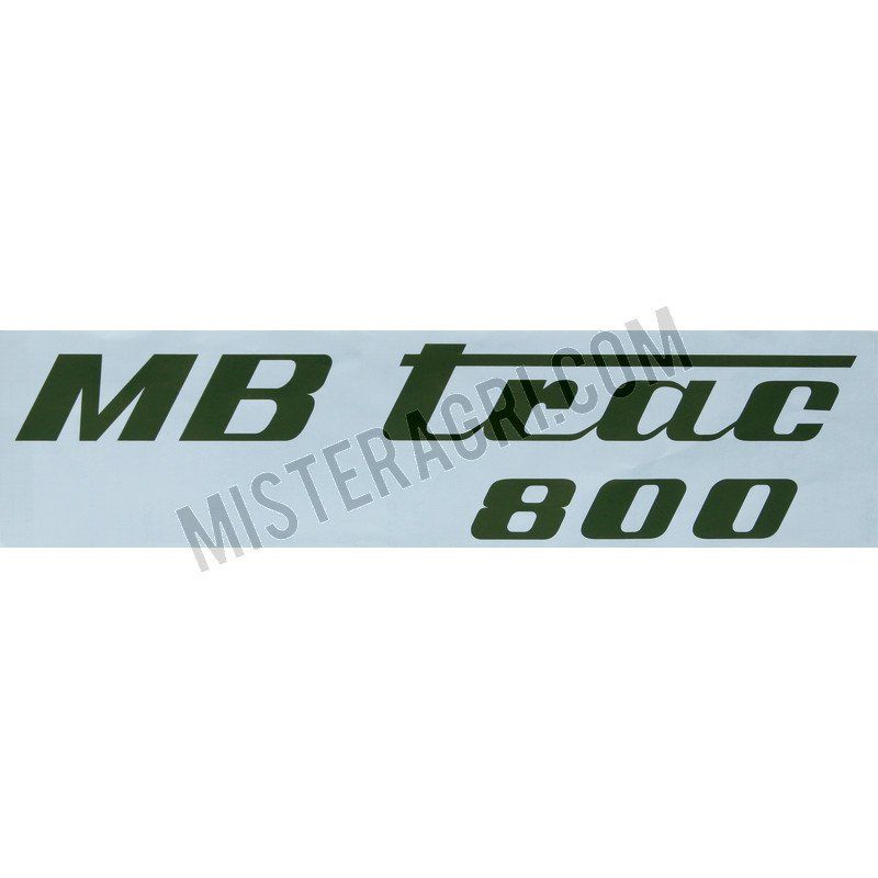 Embleem - MB Trac 800