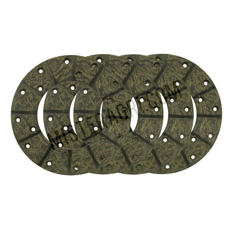 Remvoering - voor voetrem, Ø: 178 mm, 4 stuks, met klinknagels