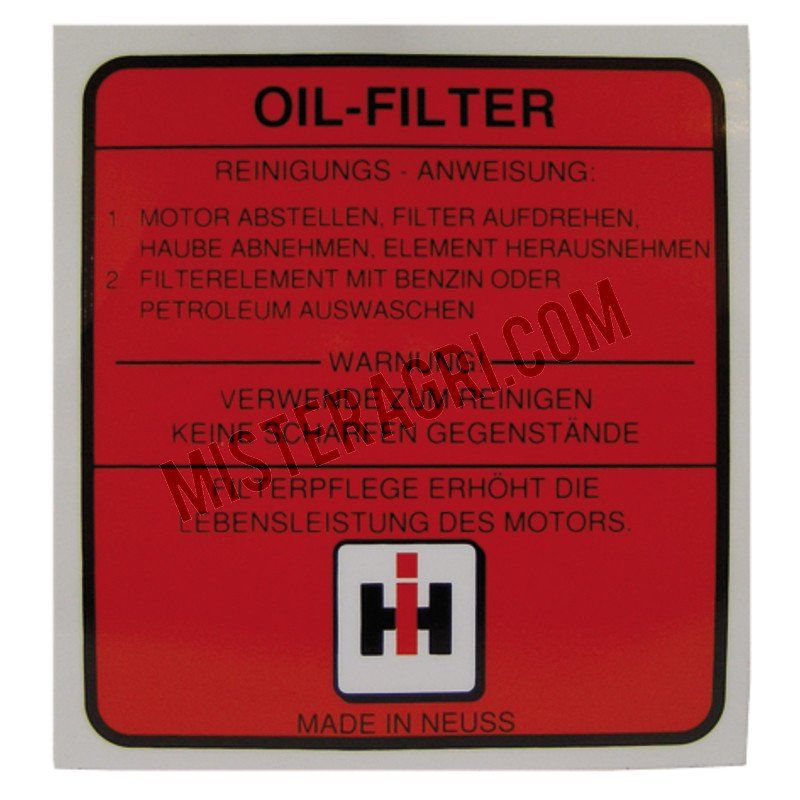 Embleem - oliefilter