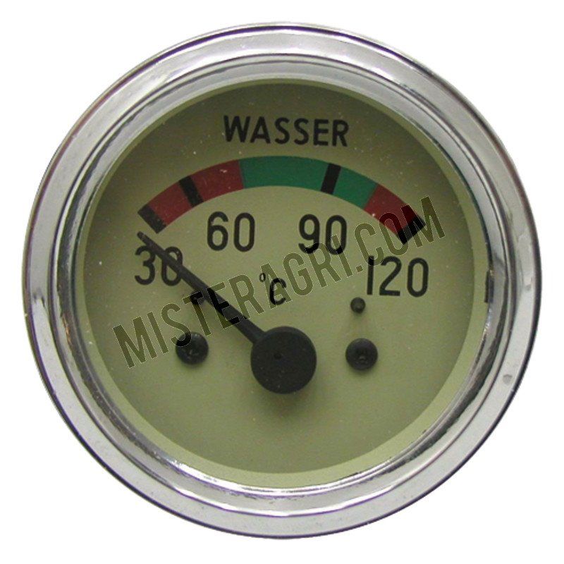 Temperatuurmeter - elektrisch, inbouwmaat 60 mm, 40 - 120 graden