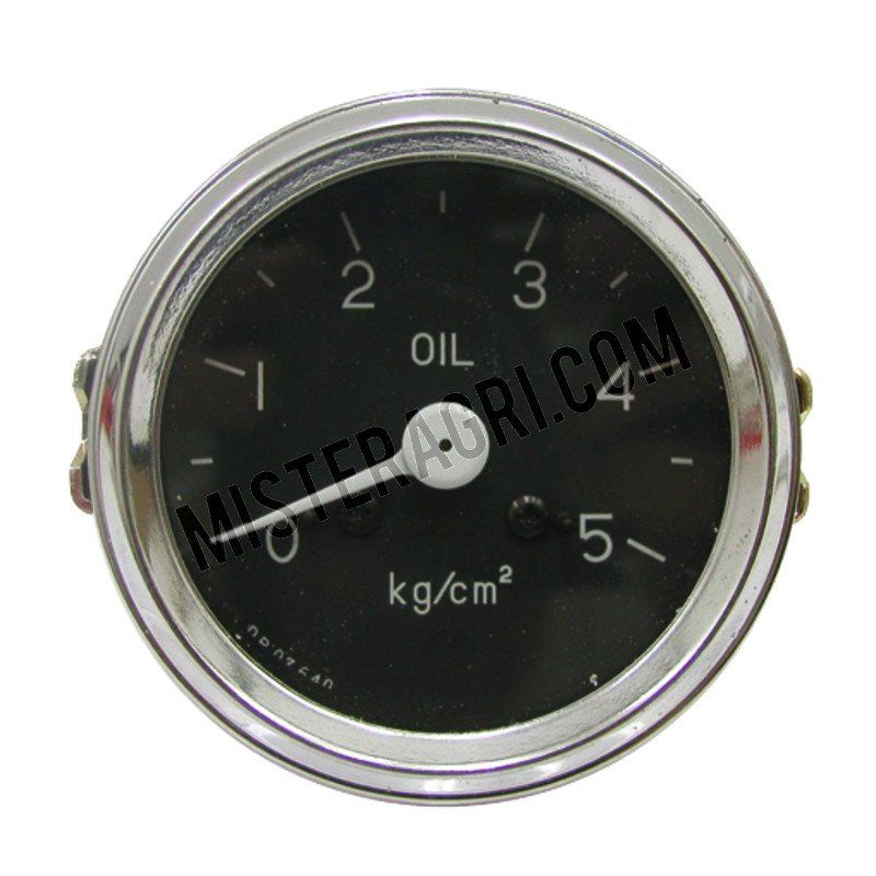Oliedrukmanometer - mechanisch, 0-5 bar, inbouwmaat: 60 mm
