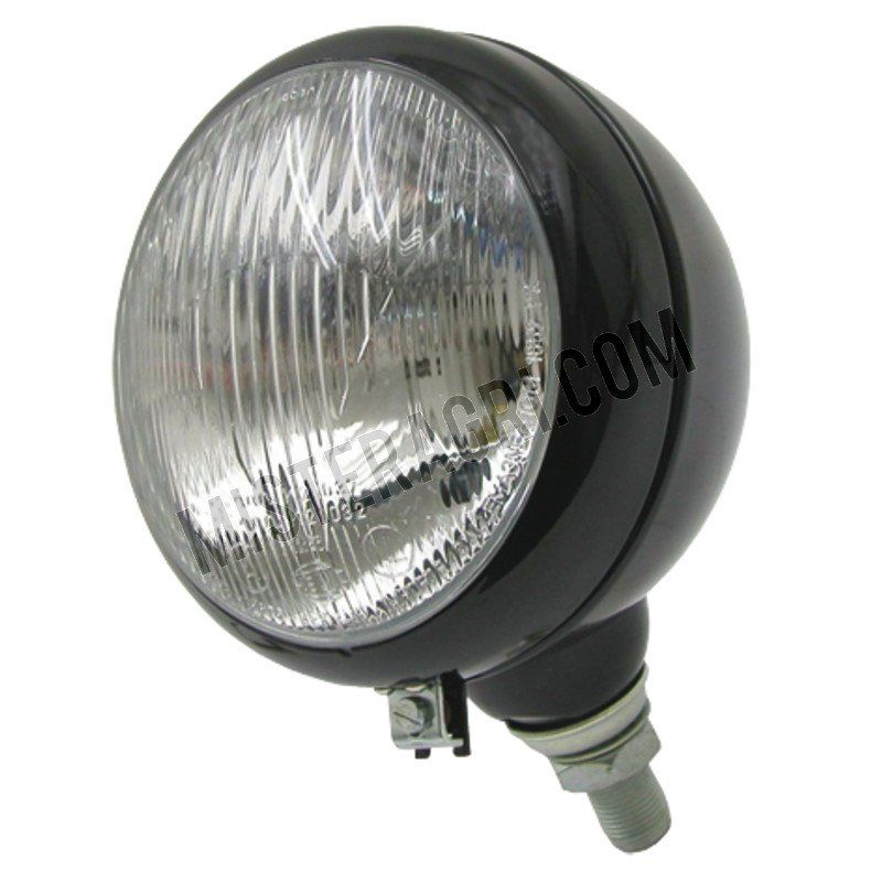 Koplamp - opbouwkoplamp, Ø: 130 mm, bevestiging met holbout