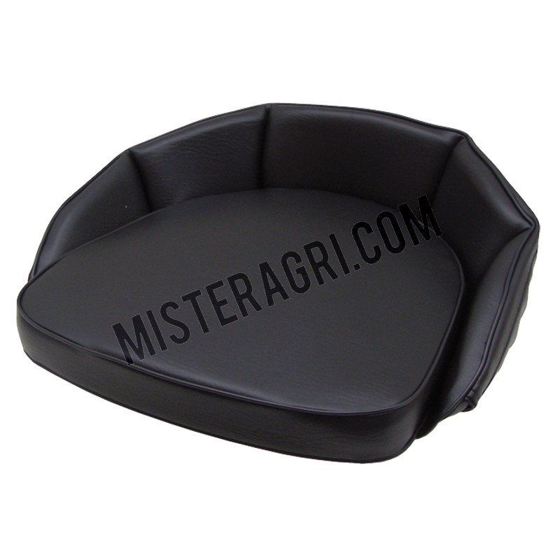 Zittingovertrek - zwart,� rugleuninghoogte: 12 cm