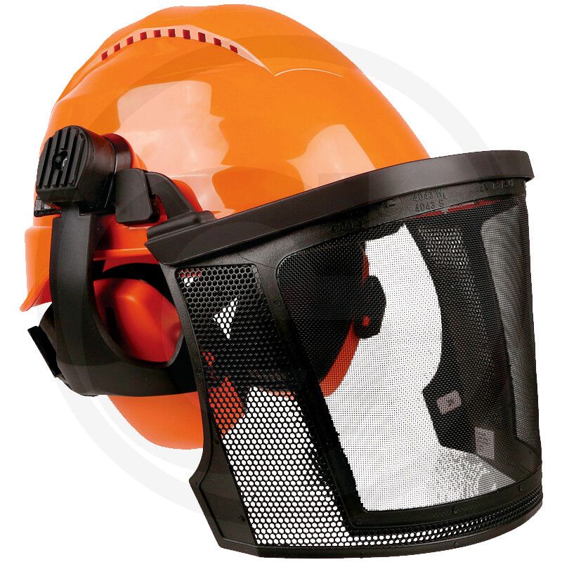 Helm für Forstwirtschaft - 4SD1 - SIOEN Industries NV - Metall / leicht / Aufkla