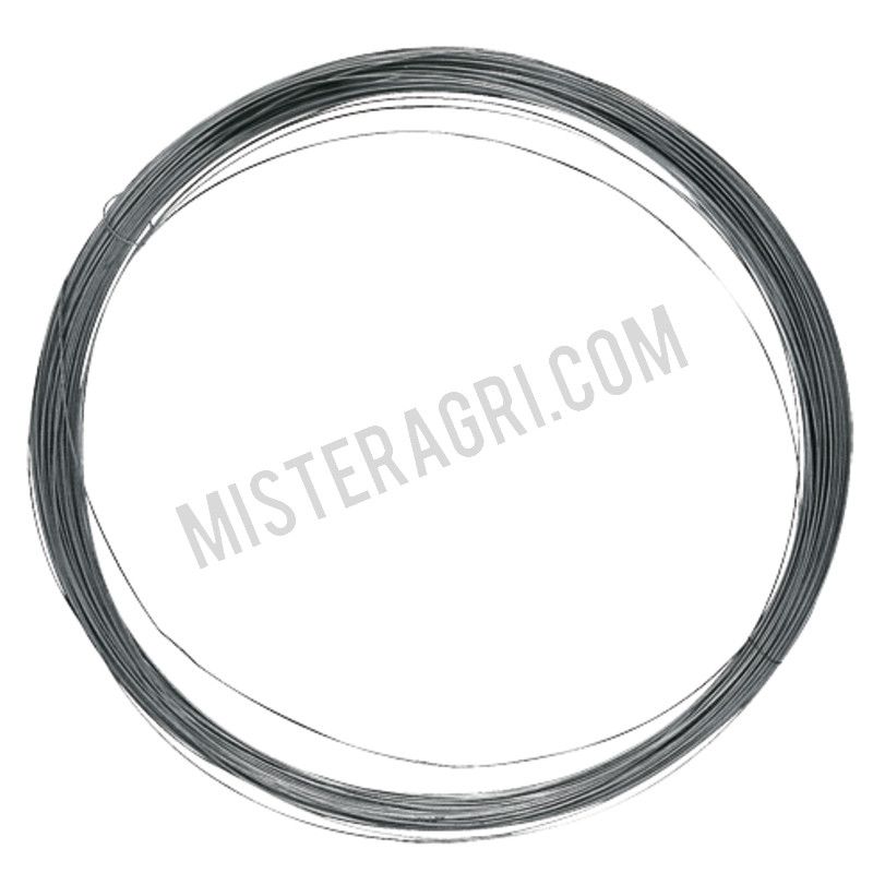 Gladde draad - verzinkt, 2 mm, bos � 5 kg van 200 mtr.