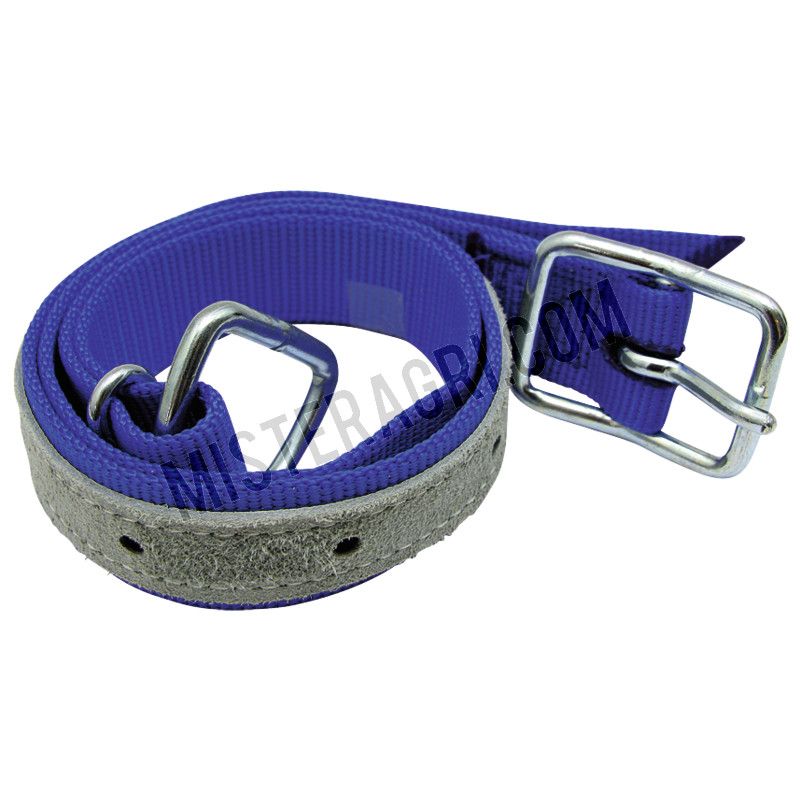 Halsband - voor koeien, met trevira-halsband, met D-ring en gesp