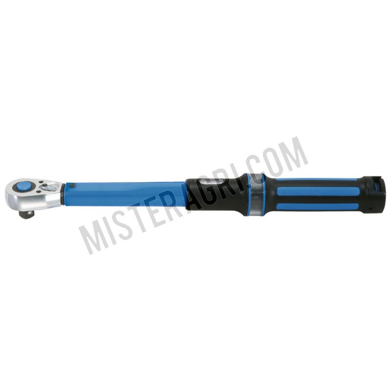 Ergotorque momentsleutel met omschakelbare ratelkop 20-200Nm
