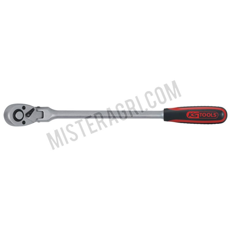 KS tools 1/2'' omschakelbare ratel 45-tands